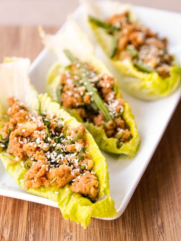 Vegan Asian Lettuce Wraps Recipe {Low Carb, Gluten-Free}