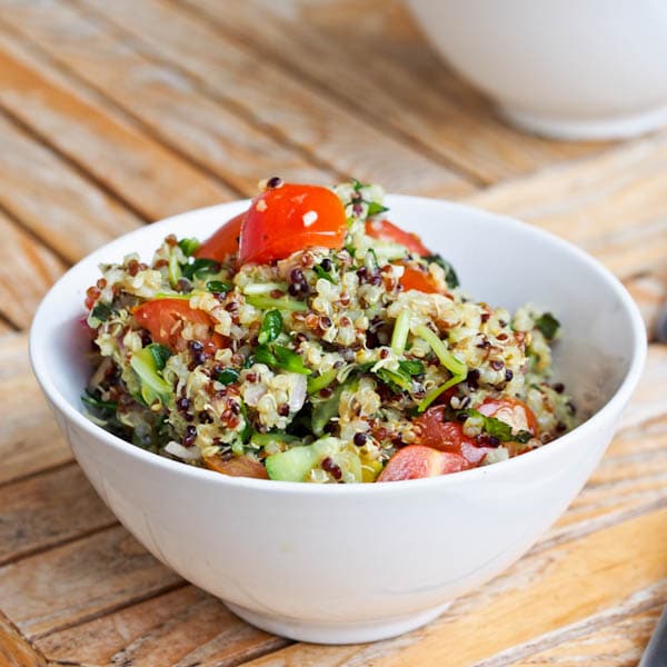 quinoa veggie salad