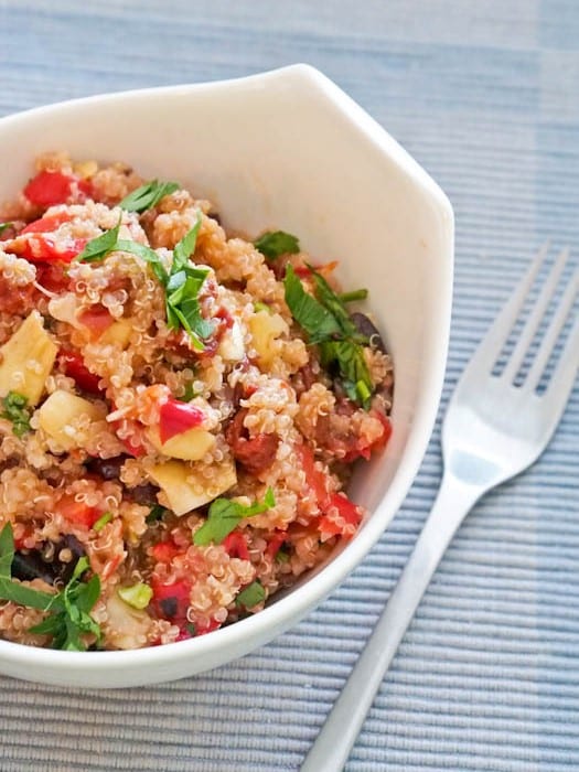 Vegan Mediterranean Quinoa Recipe