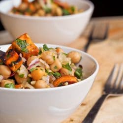 Sweet Potato and Chickpea Salad Recipe