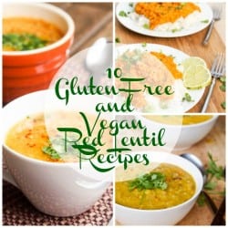 Vegan Red Lentil Recipes - 10 Creamy Gluten-Free Recipes