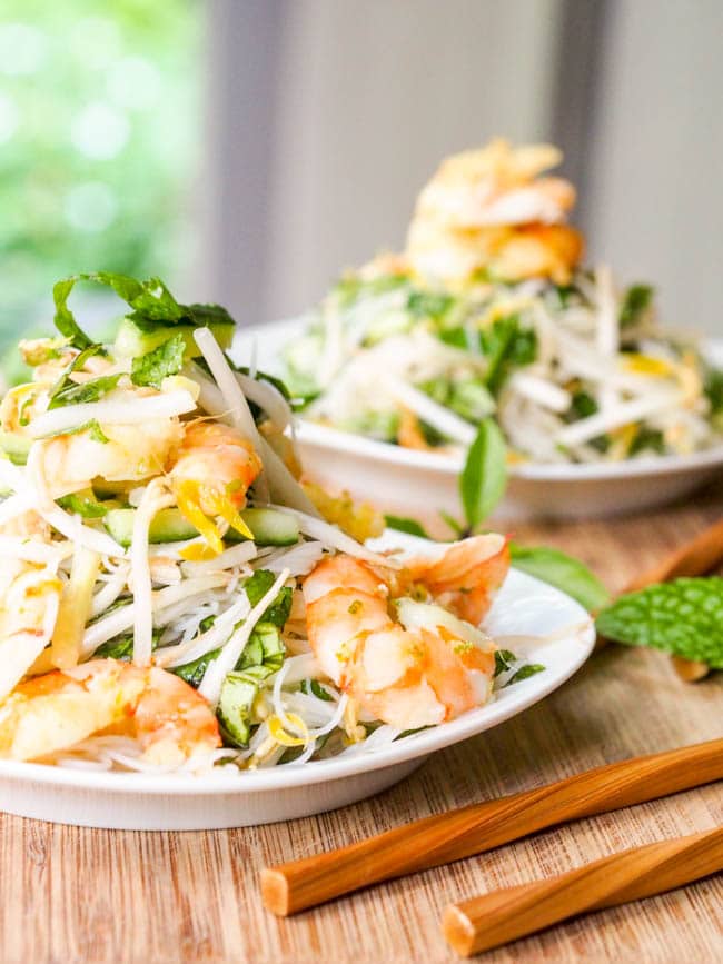 Shrimp Spring Roll Salad Recipe