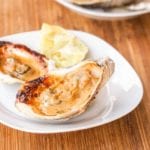 Broiled oysters