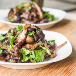 Vegan Mushroom Stir Fry Recipe