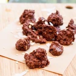 Vegan Coconut Almond Chocolate Clusters Recipe