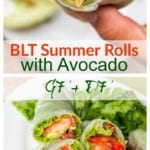 BLT lettuce wraps
