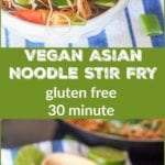Vegan-Asian stir fry pin