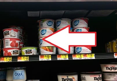 so delicious dairy free yogurt in the store 