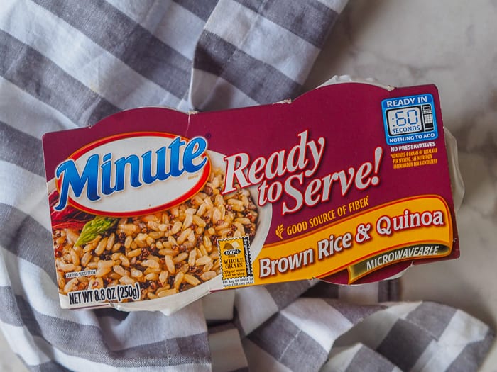 Minute Ready to Serve Brown RIce and QUinoa